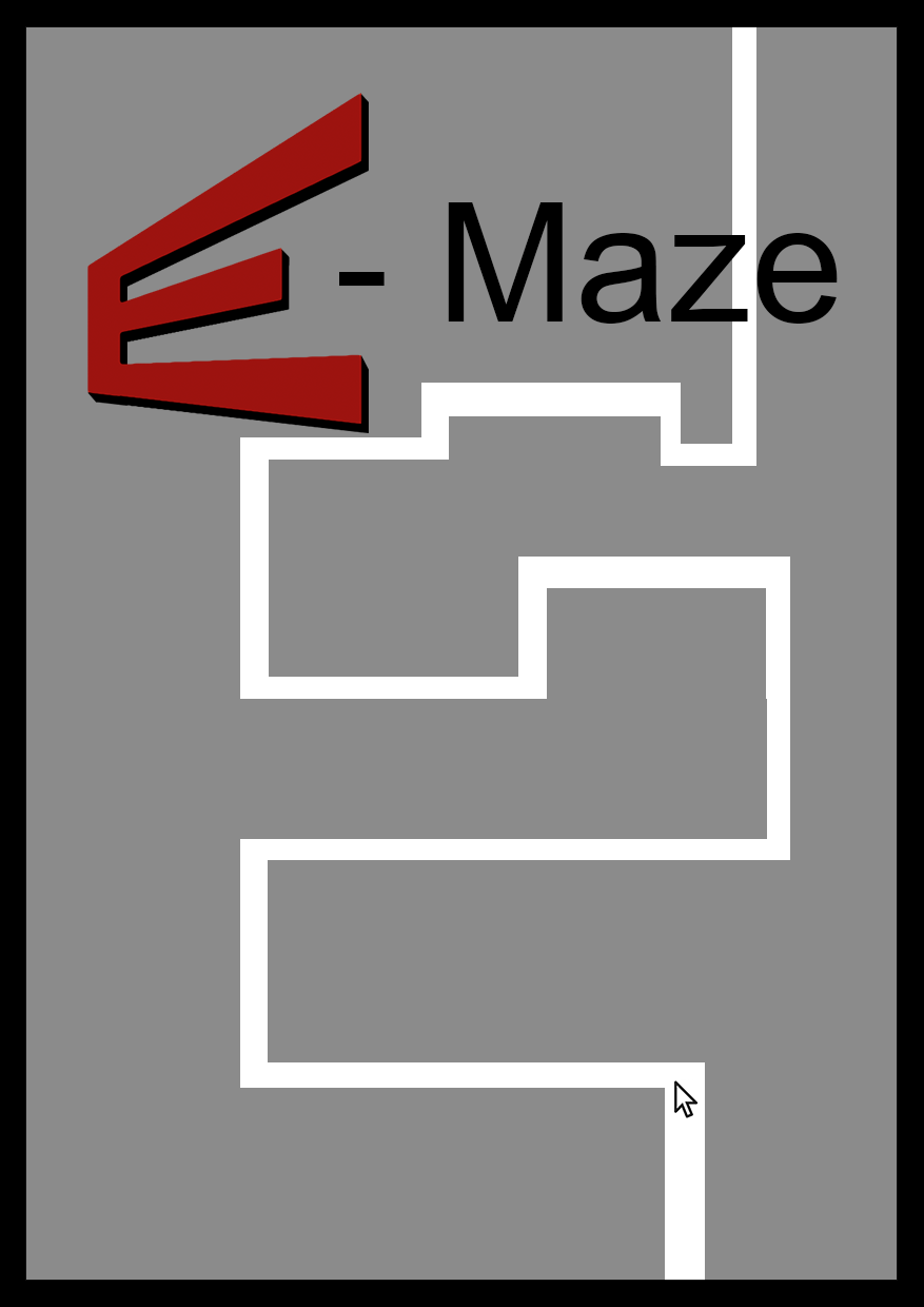 E-Maze poster